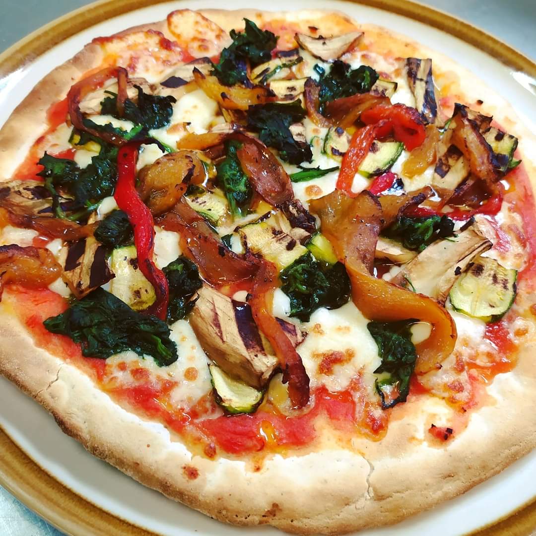 Pizza all'Ortolana senza glutine