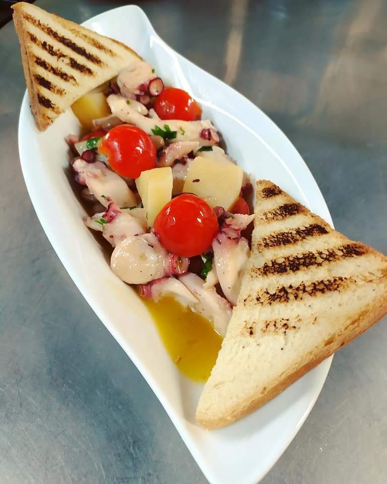Polpo alla Campagnola