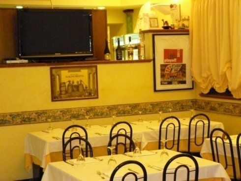Restaurant hall