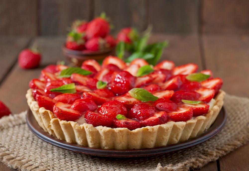 Crostata di fragole