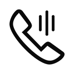 Icona del telefono che squilla.