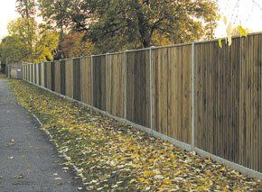 Panel fencing - Leatherhead and Crawley, Surrey - J K Fencing - Wood pannel Panel fencing - Leatherhead and Crawley, Surrey - J K Fencing - Wood pannel