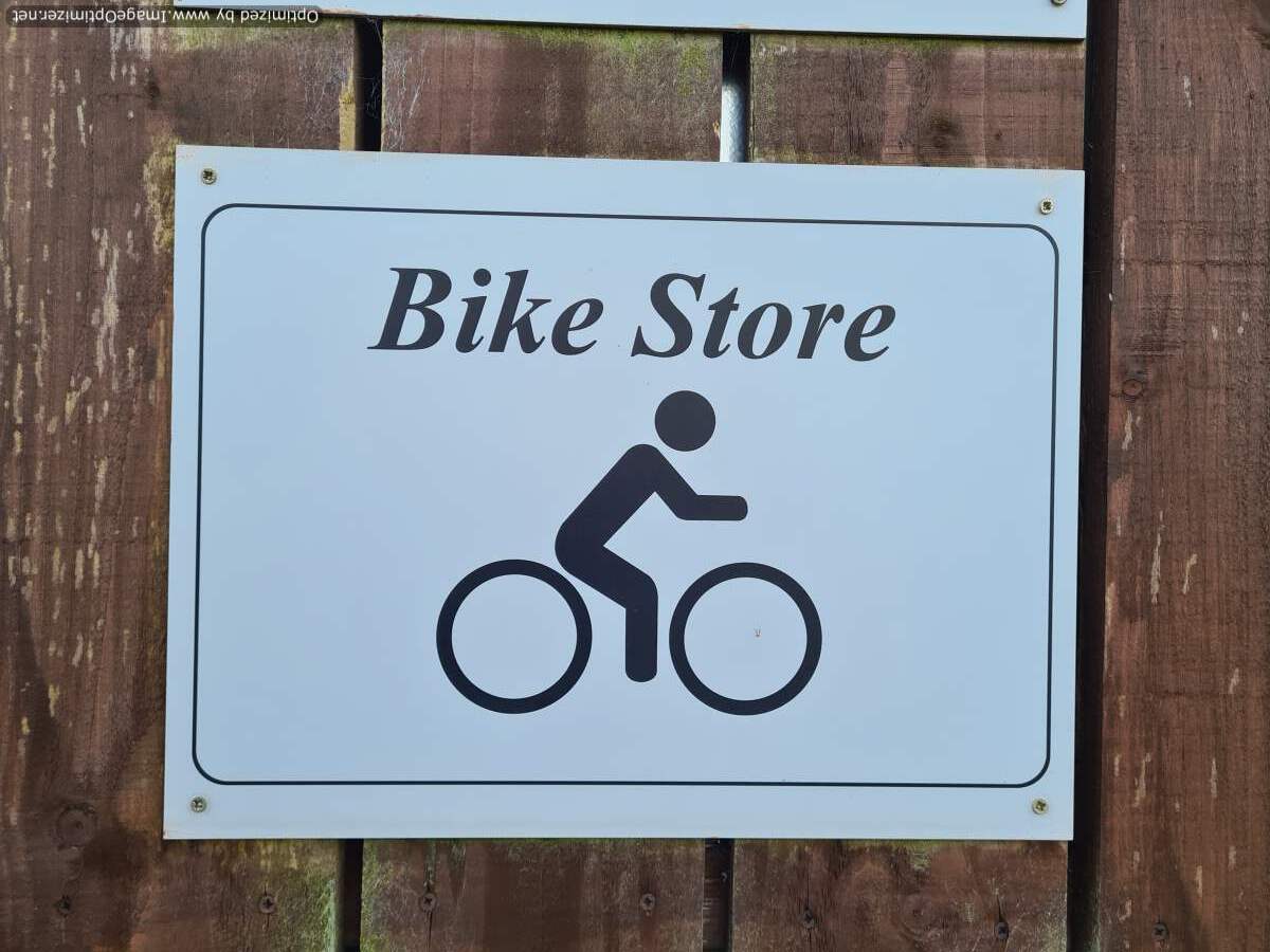 Sign for Bike Store