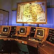 A map and board at Hack Green Nuclear Bunker