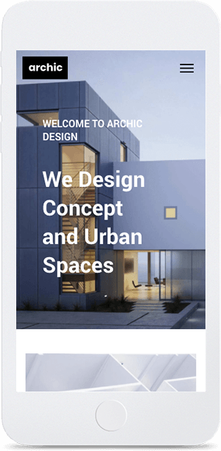 A website that says we design concept and urban spaces