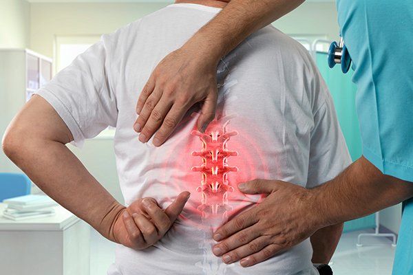 Therapist Assisted The Client With Back Pain — Cheyenne, WY — Northview Medical