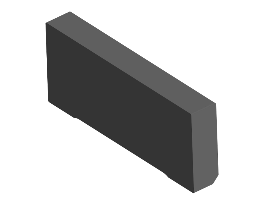 Hardened jaw with smooth surface