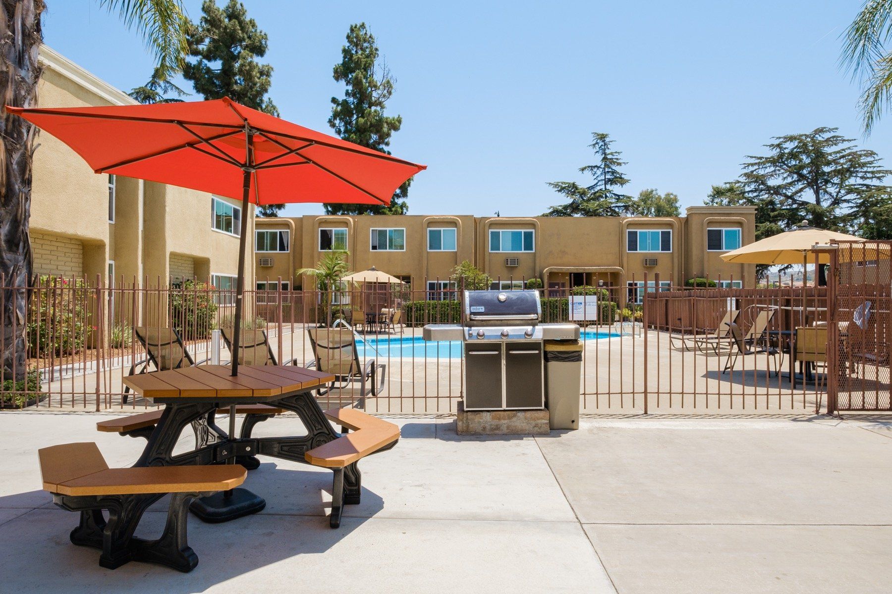 Pool area