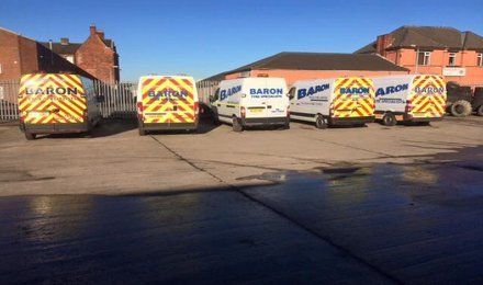 Moss Tyres Ltd service vehicle