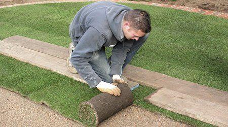 turf laying