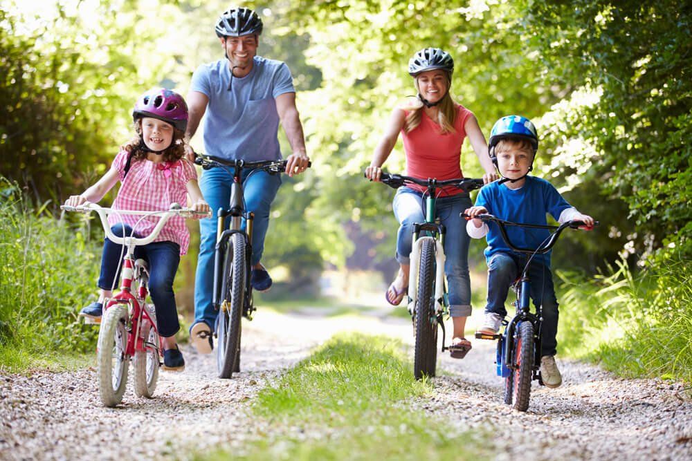 Bicycle routes and rental