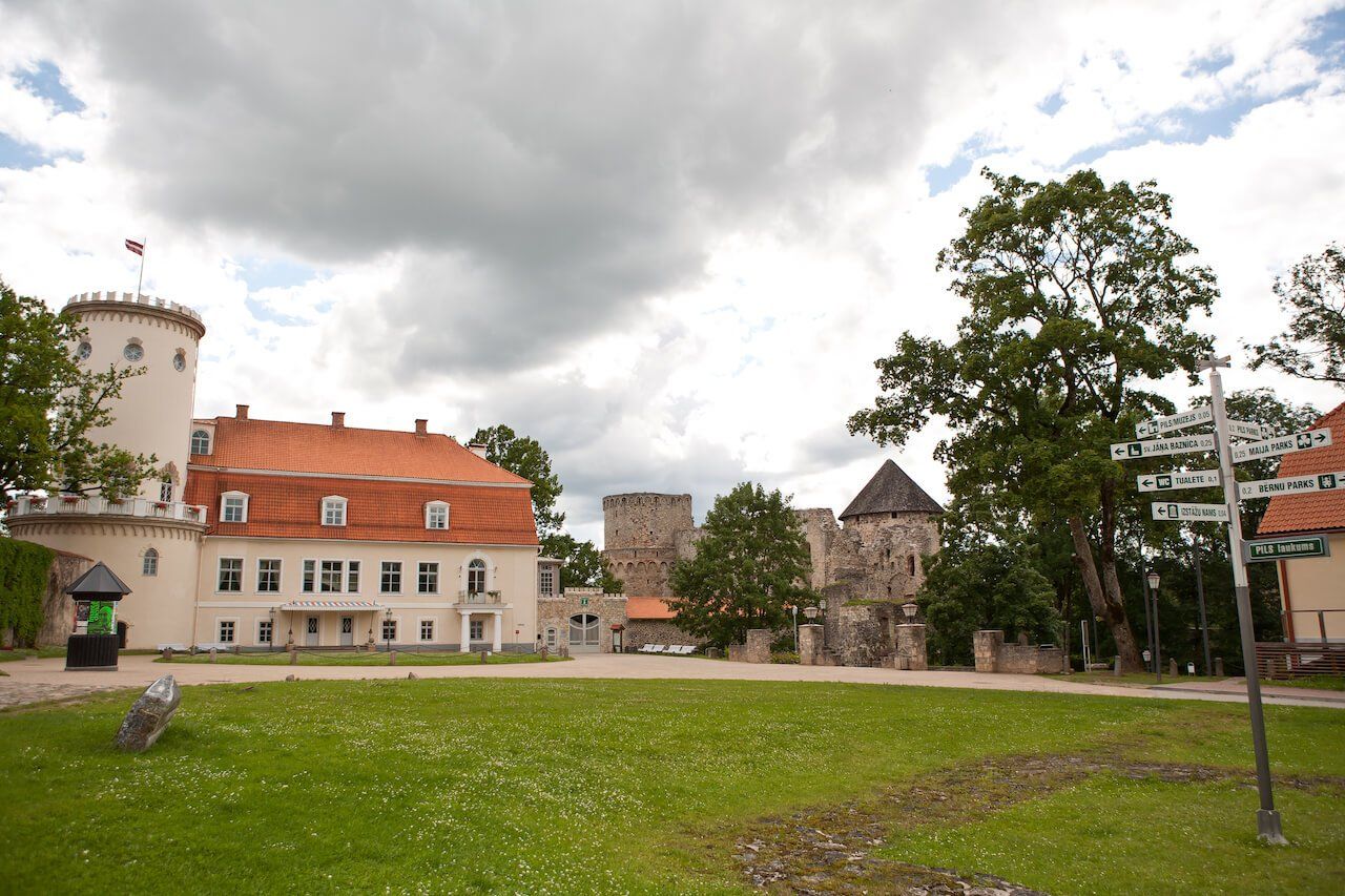 Medieval castle complex