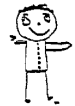 LeRoux Freobel bilingual school logo stick figure cartoon