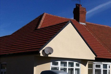 sloped roof construction