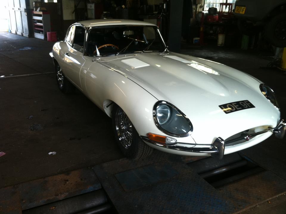 A serviced car