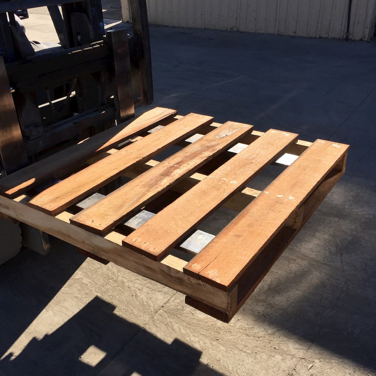 Pallet On Forklift — Pallet Supplier in North Rockhampton, QLD