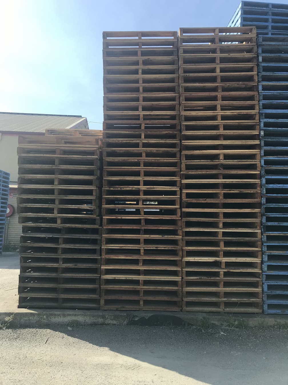 Sets Of Pallet Stacked High — Pallet Supplier in North Rockhampton, QLD