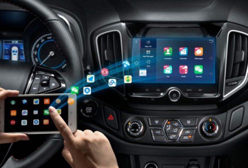 Evo 6 infotainment