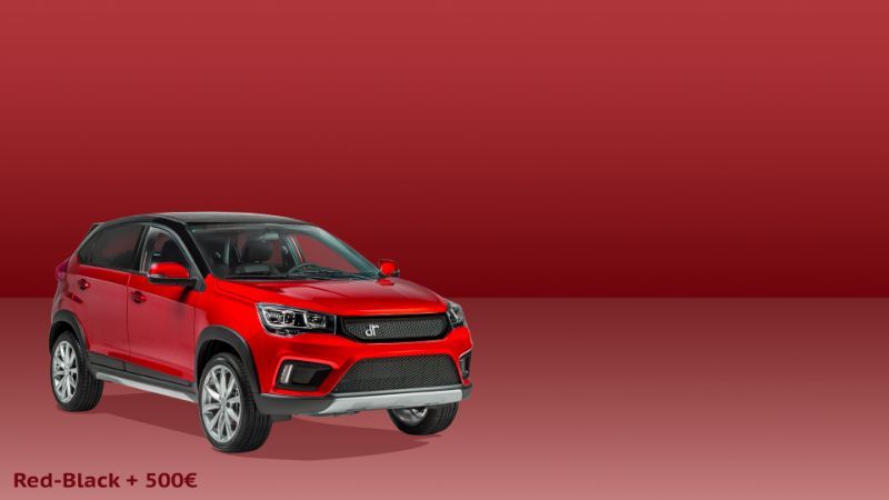 DR 3 1.5 – MT coupé suv Red-Black