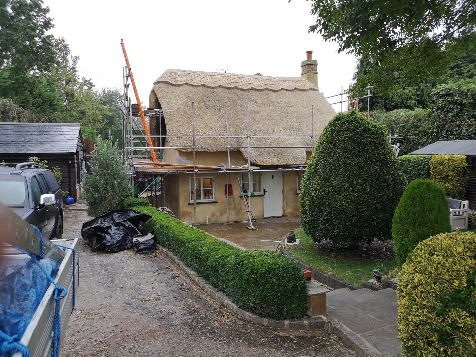 little house stone rethatch