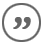 Quote icon