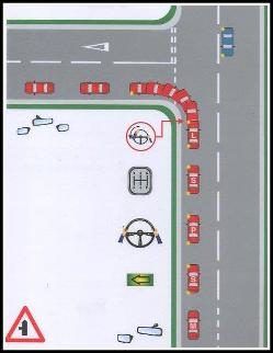 A-Class Driving School Tutorial | Approaching left