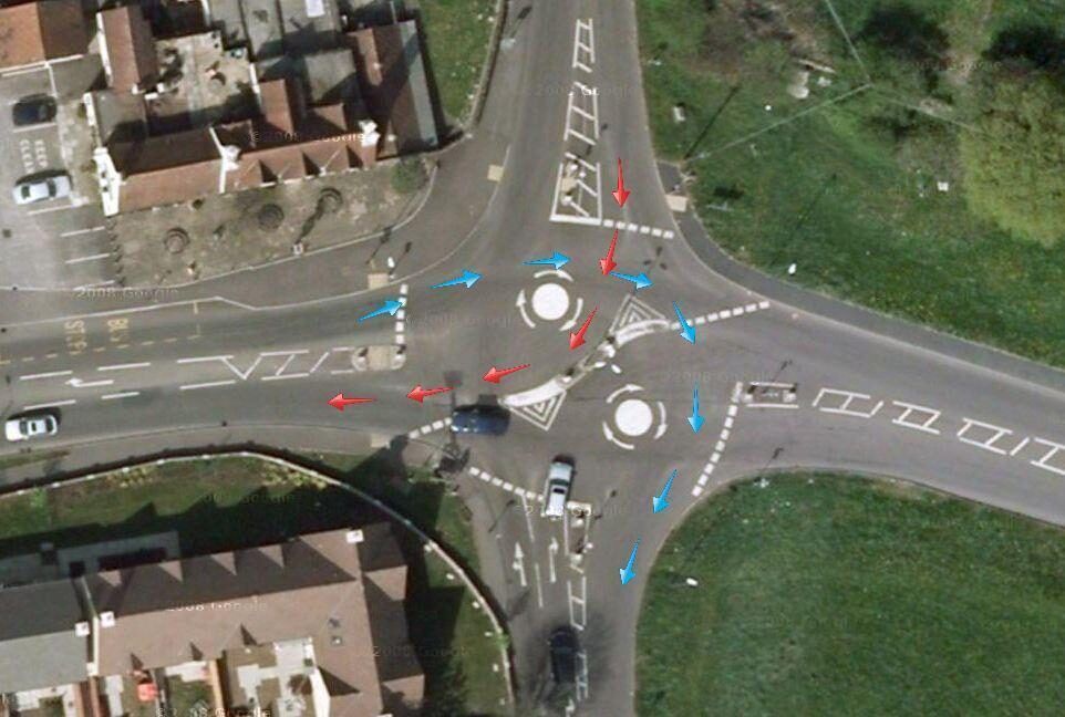 A-Class Driving School Tutorials | Bridgeyate Double Mini Roundabout