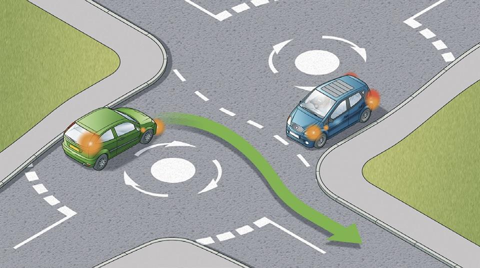 A-Class Driving School Tutorial | Negotiating Double Mini Roundabouts Safely