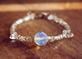 Opal Bracelet — Customized Jewelry in Hemet, CA Opal Bracelet — Customized Jewelry in Hemet, CA