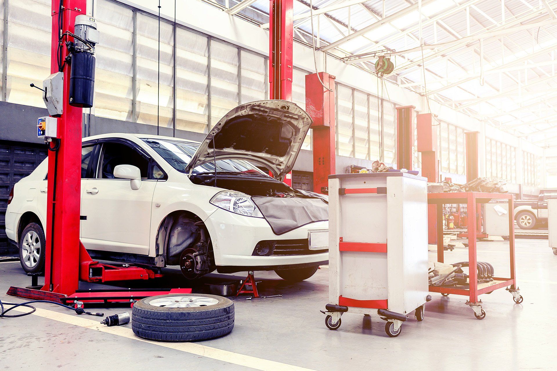 Auto in officina