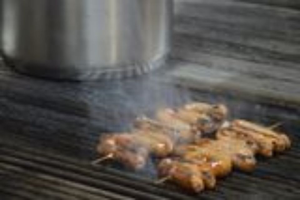 Barbecued meat