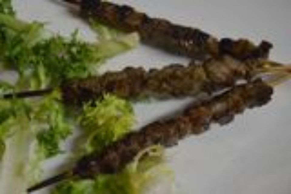 Barbecued meat