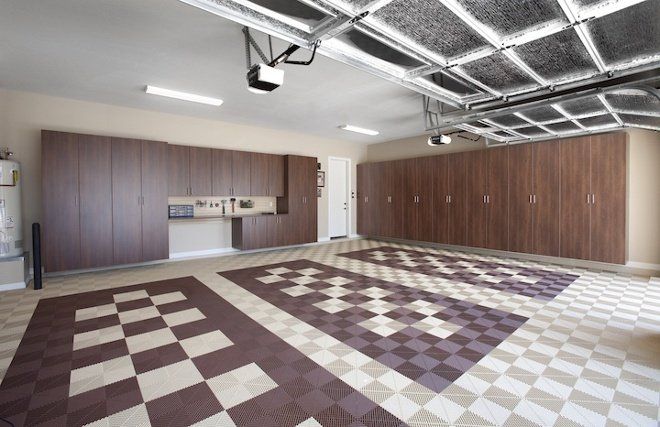 Large Custom Garage Cabinet Makeover
