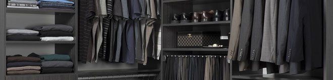 Mens Custom Closet System