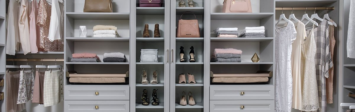 Walk In Custom Closet System