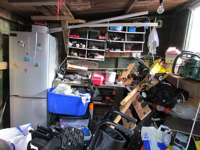 Messy Garage