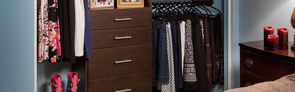 Custom Guest Room Closet System Installation
