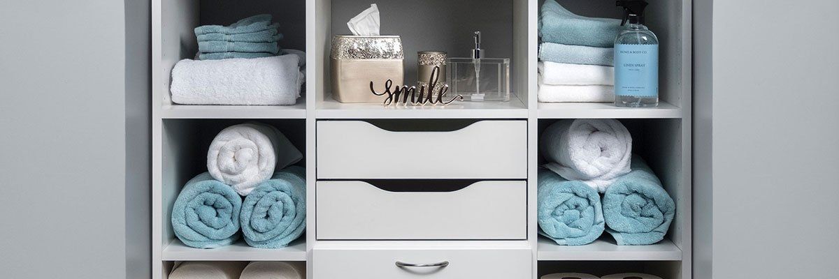 Custom Linen Closet System