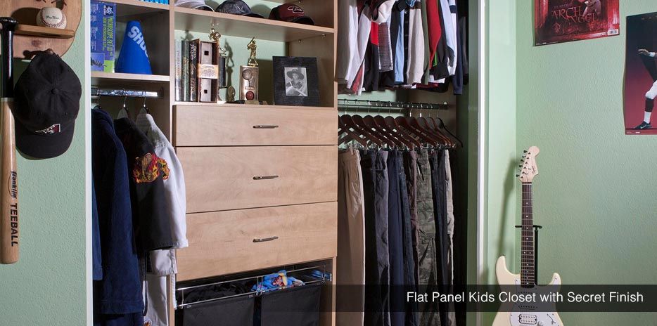 Teen Boys Custom Closet