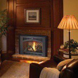 Warming Fireplace — Empty Room with Fireplace in Port Murray, NJ