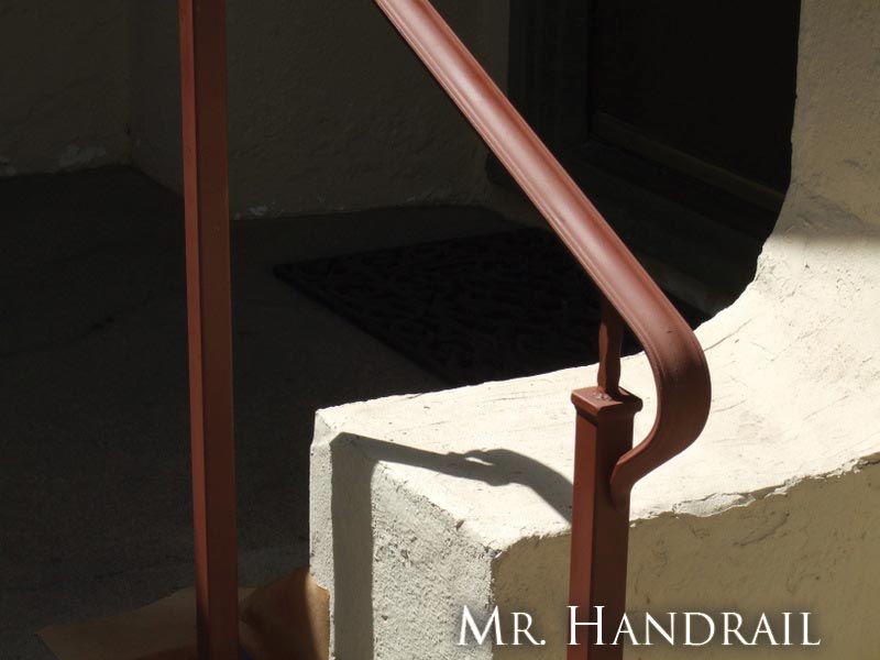 (EX-21) - One and three quarter inch wide molded cap handrail with easy grasp post cap