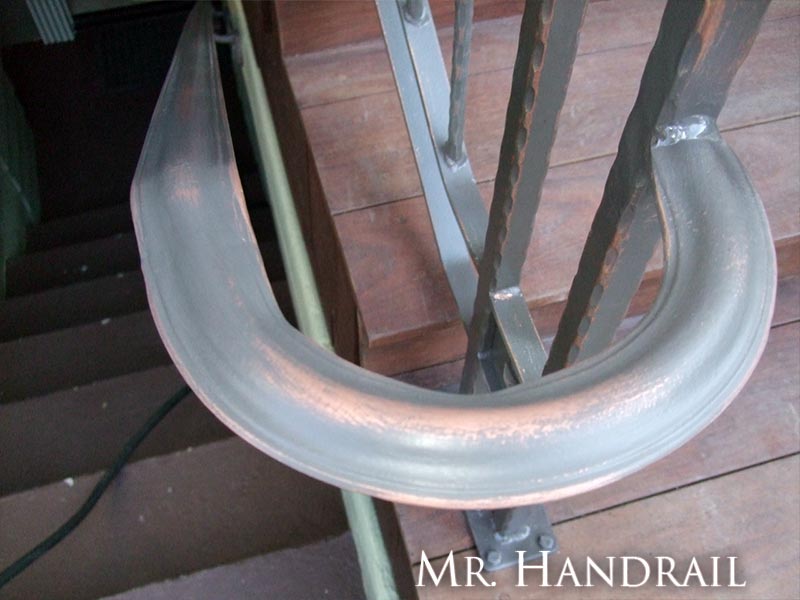 180 degree Radius Bend in Molded Cap