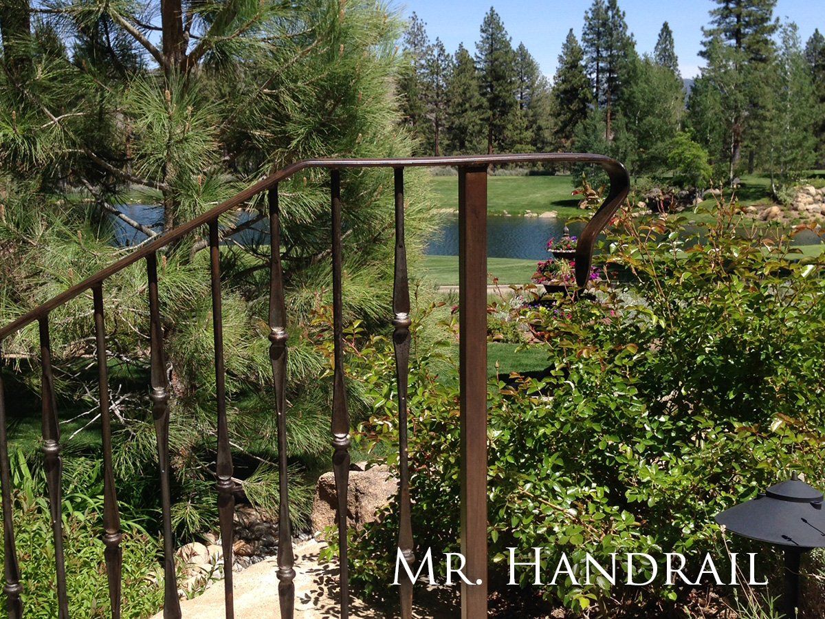 Mr. Handrail - SG-29 - Close up of forged components
