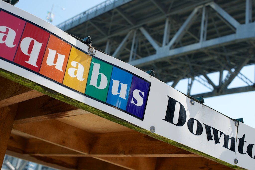 Sign in downtown Vancouver