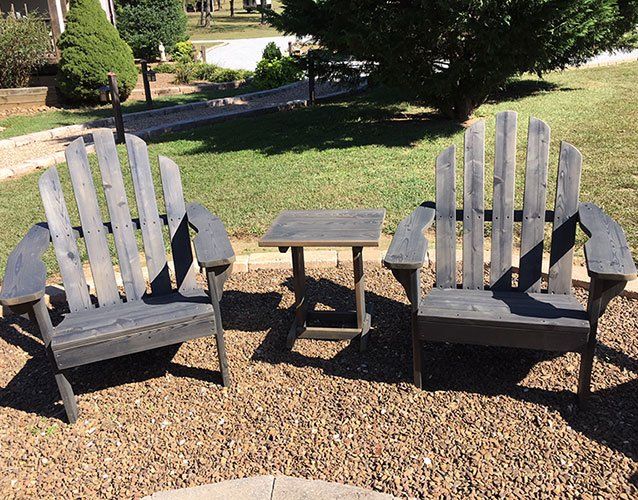 Adirondack Patio Chair and Table Set