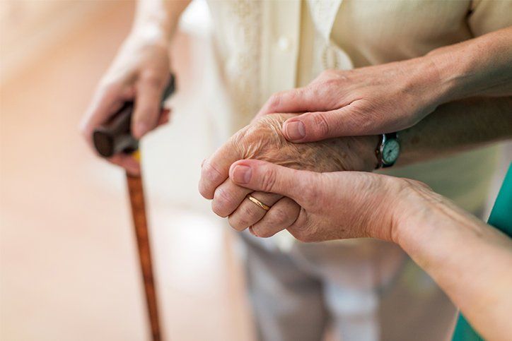 Elderly Patient By Holding Her Hands ─ Ocala, FL ─ William Gaya, MD PA Elderly Patient By Holding Her Hands ─ Ocala, FL ─ William Gaya, MD PA