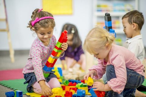 playing kids