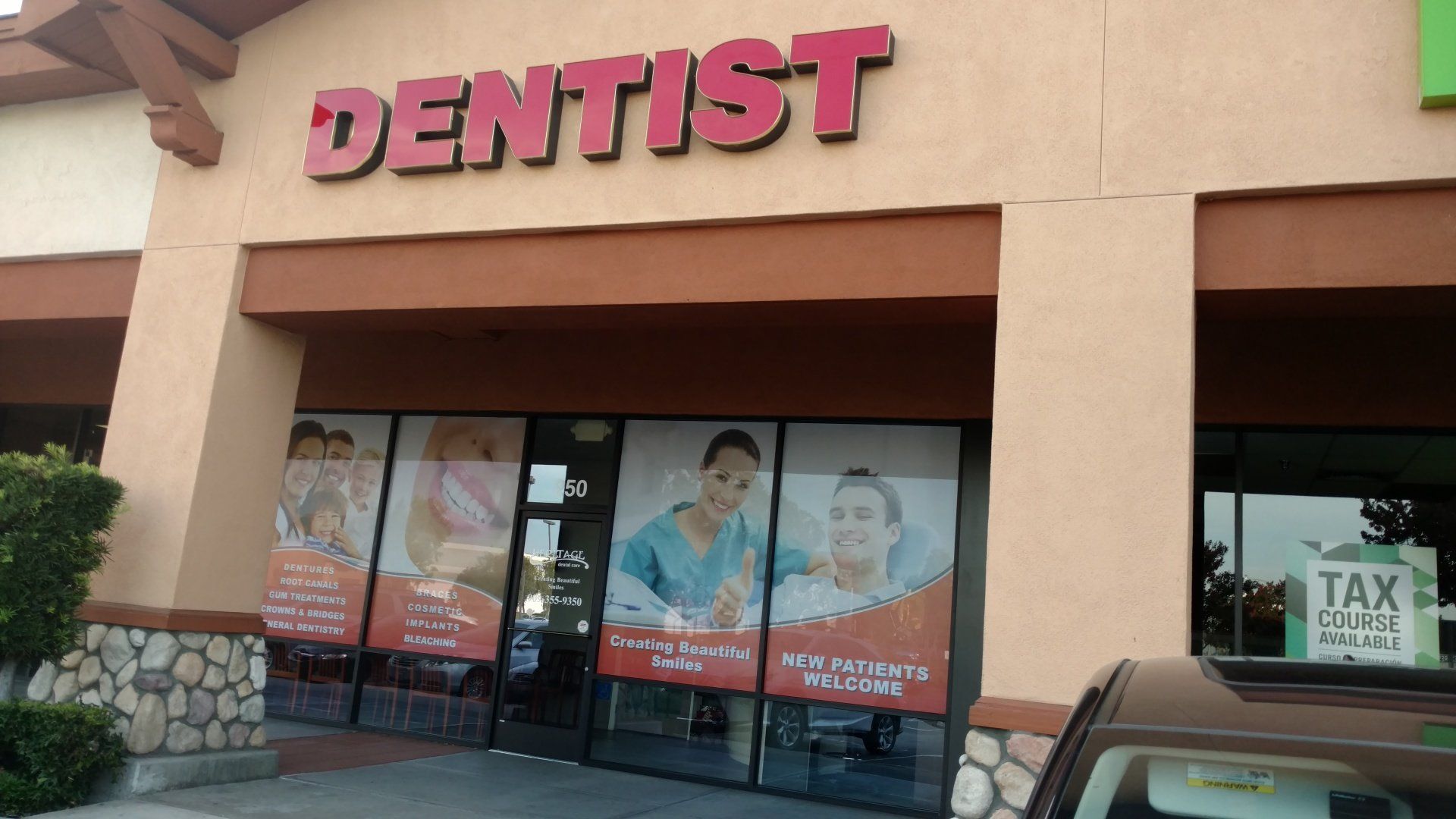 3D letters Storefront Signage