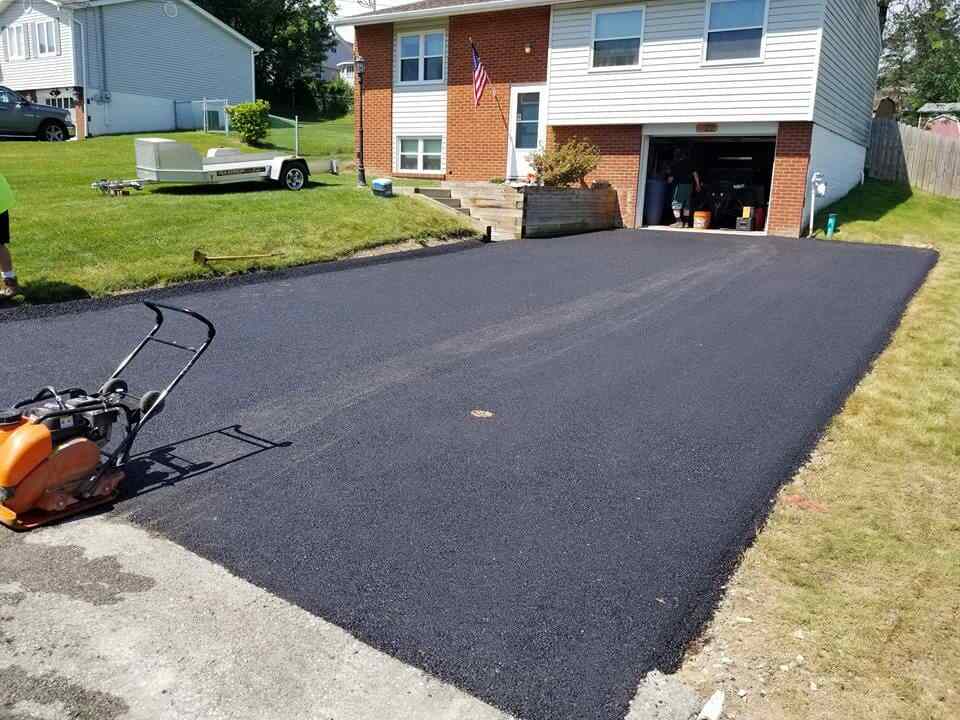 Driveway Installation — Asphalt Driveway in Greensburg, PA