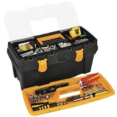 Distribuciones Andra SAS - Caja Herramienta 20 Cerradura Plástica